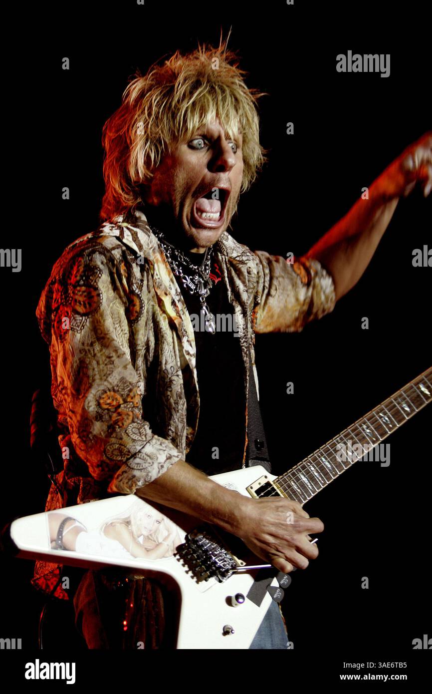Poison guitarist c c deville hi-res stock photography and images