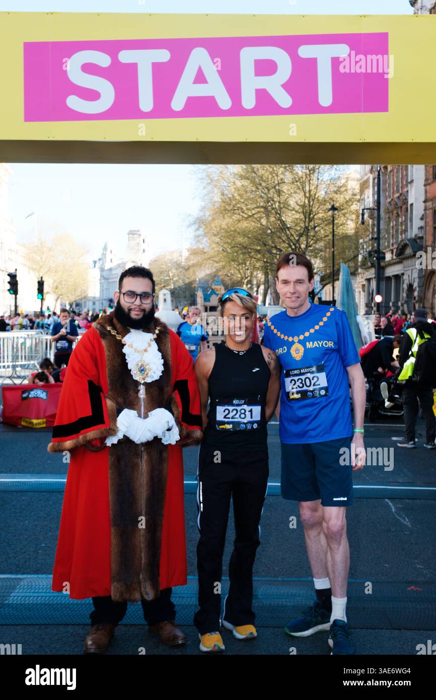 Bobby Rigby Lord Mayor of Westminster Robert Rigby, Dame Kelly Holmes and former ...