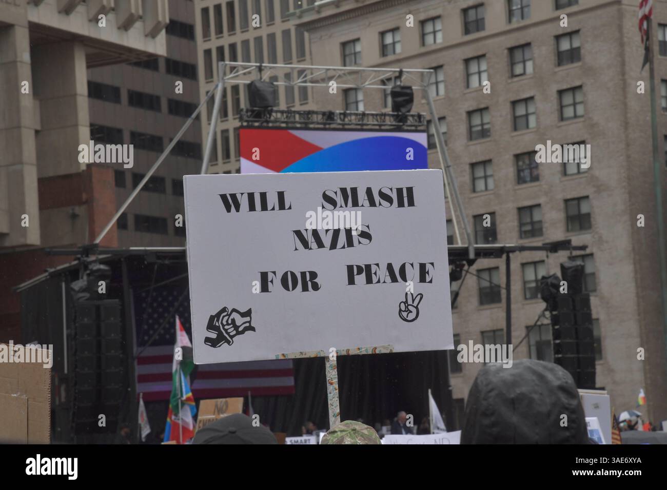 Boston, Massachusetts, USA. 5th Apr, 2025. Approximatley 30,000 people ...