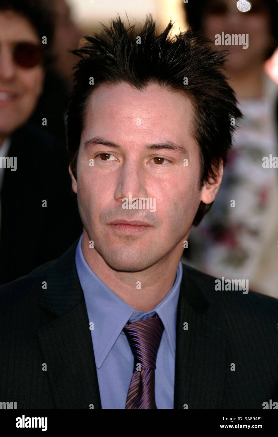 Jan 31, 2005; Hollywood, California, USA; Actor KEANU REEVES as he is ...