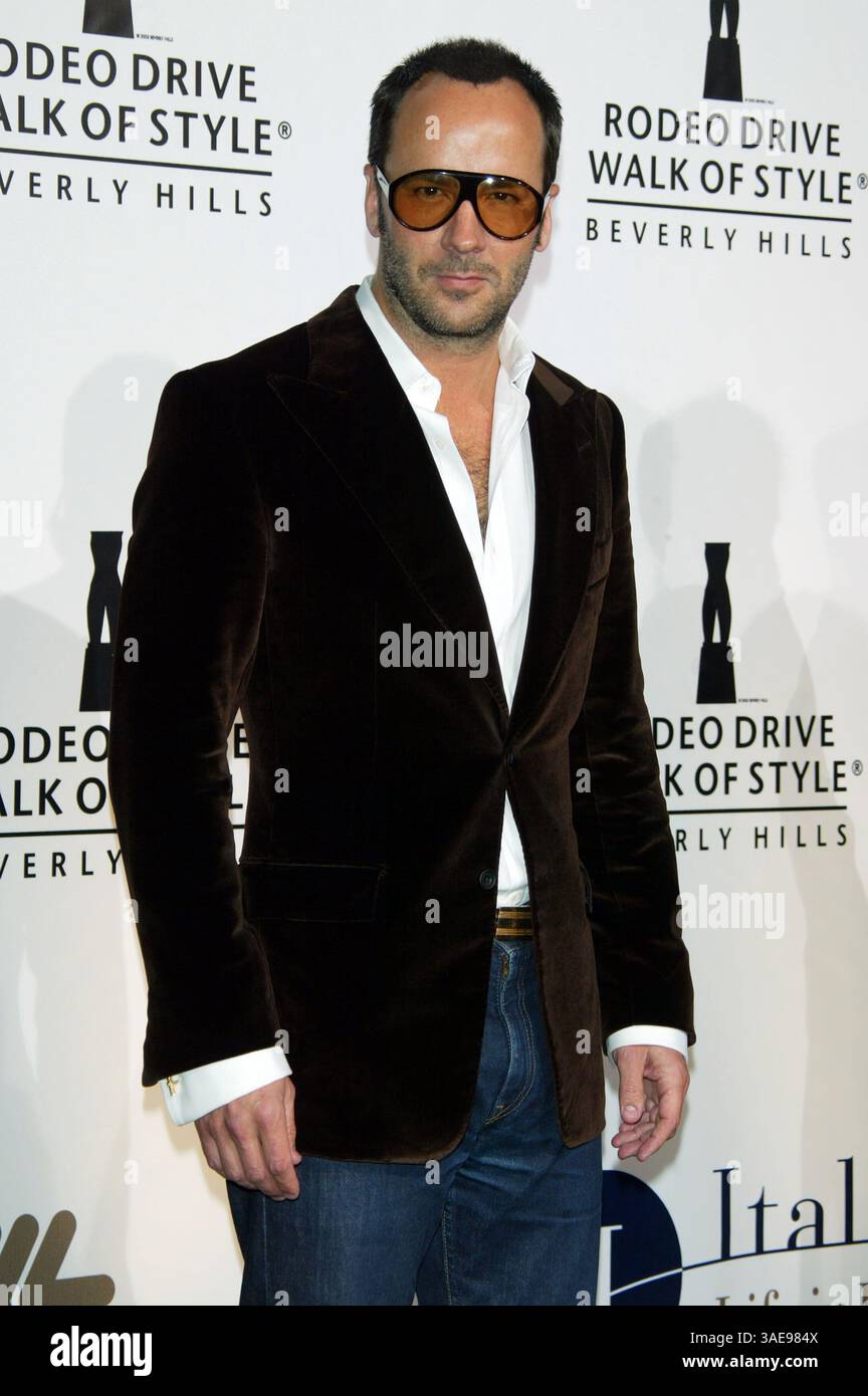 Tom Ford Rodeo Drive Store Mar 20, 2005; Beverly Hills, California, USA; Designer TOM FORD at the ...