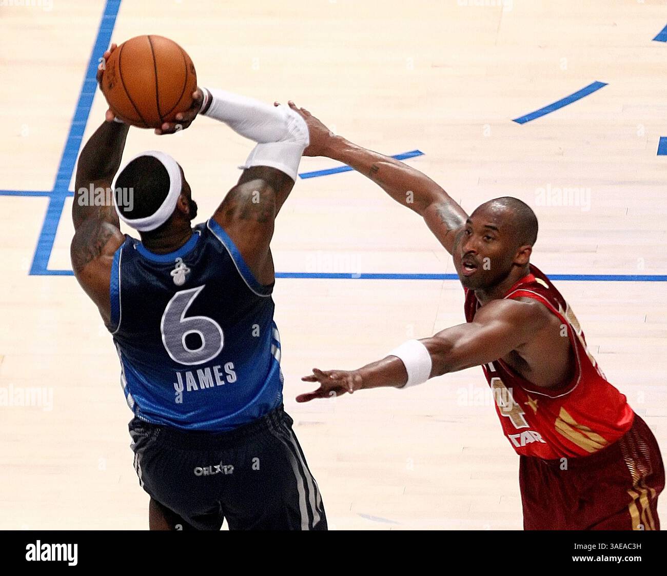 kobe and lebron all star game