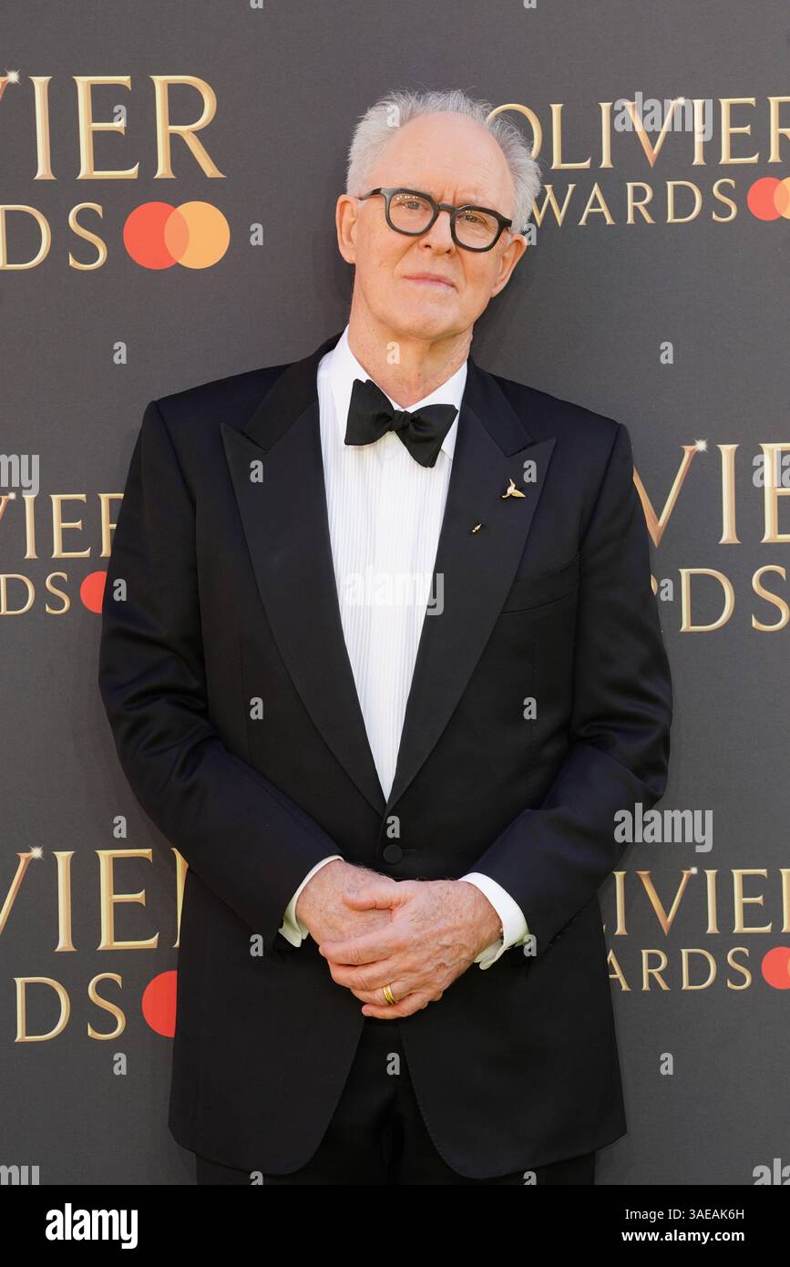 John Lithgow attending the 2025 Olivier Awards with Mastercard at the ...