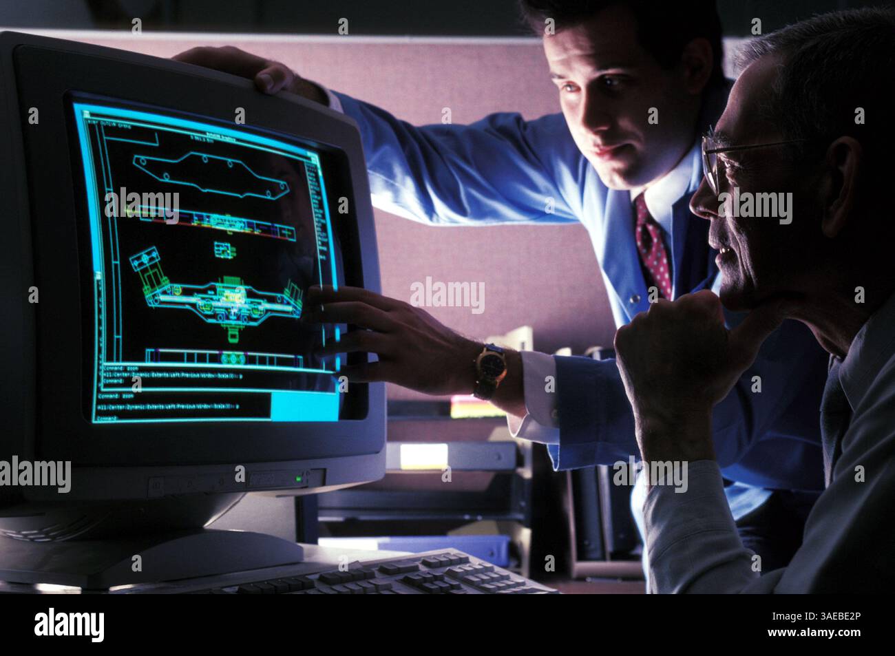 May 05, 2000; Boston, MA, USA; CAD-CAM.  (Credit Image: Lou Jones/ZUMAPRESS.com) Stock Photo