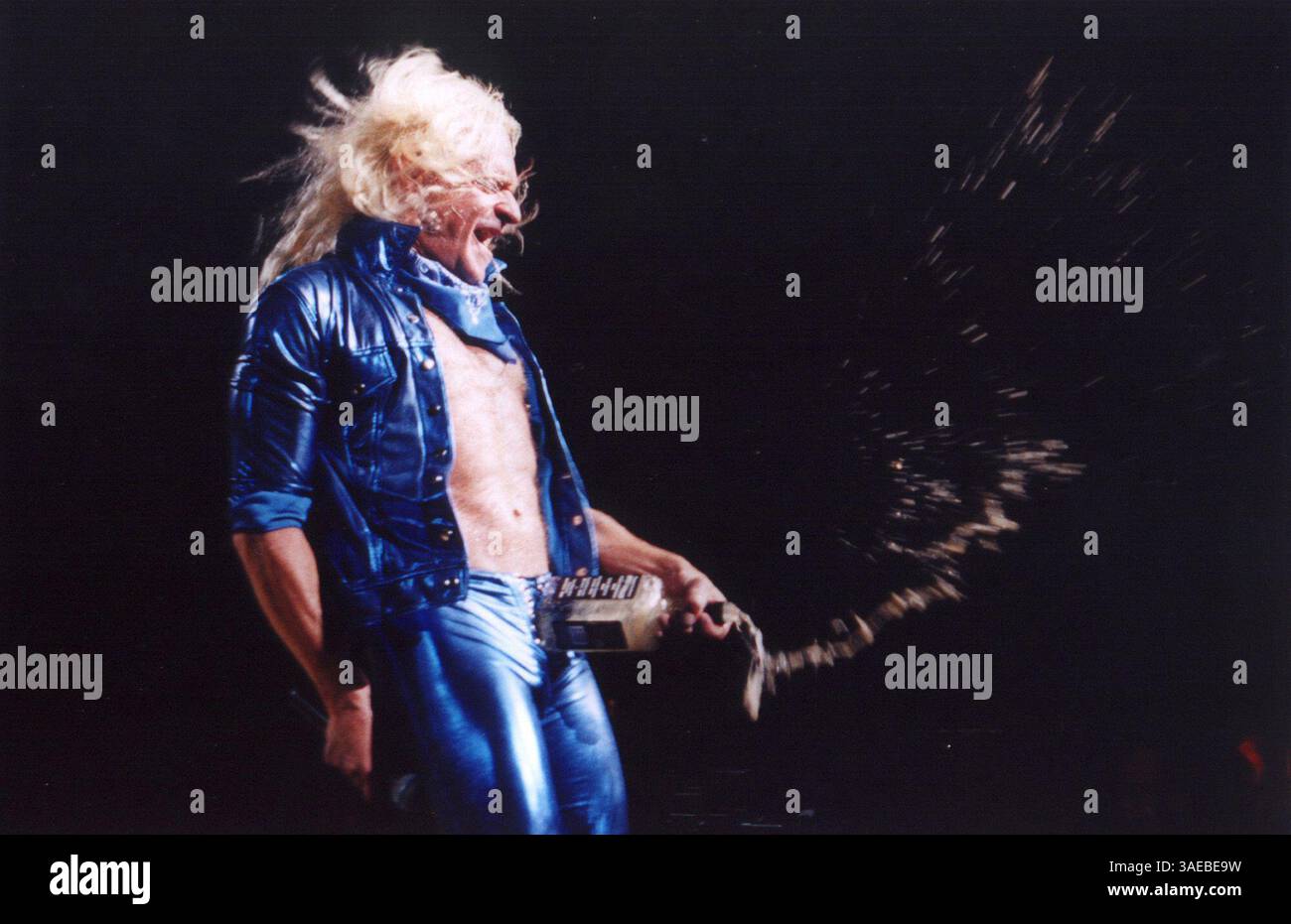 Singer david lee roth performs hi-res stock photography and