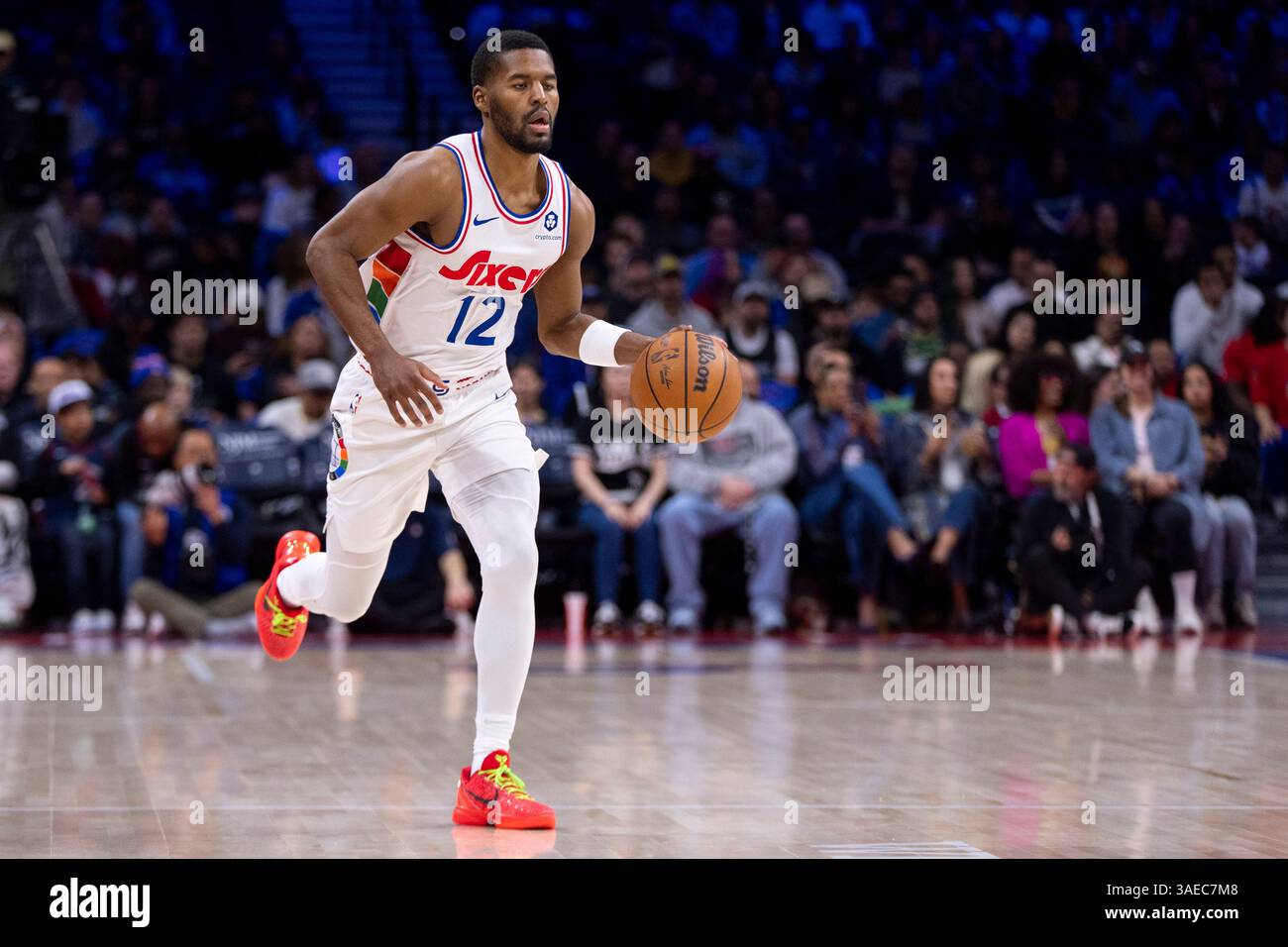 Jared Butler Cold Philadelphia 76ers' Jared Butler in action during the NBA basketball ...