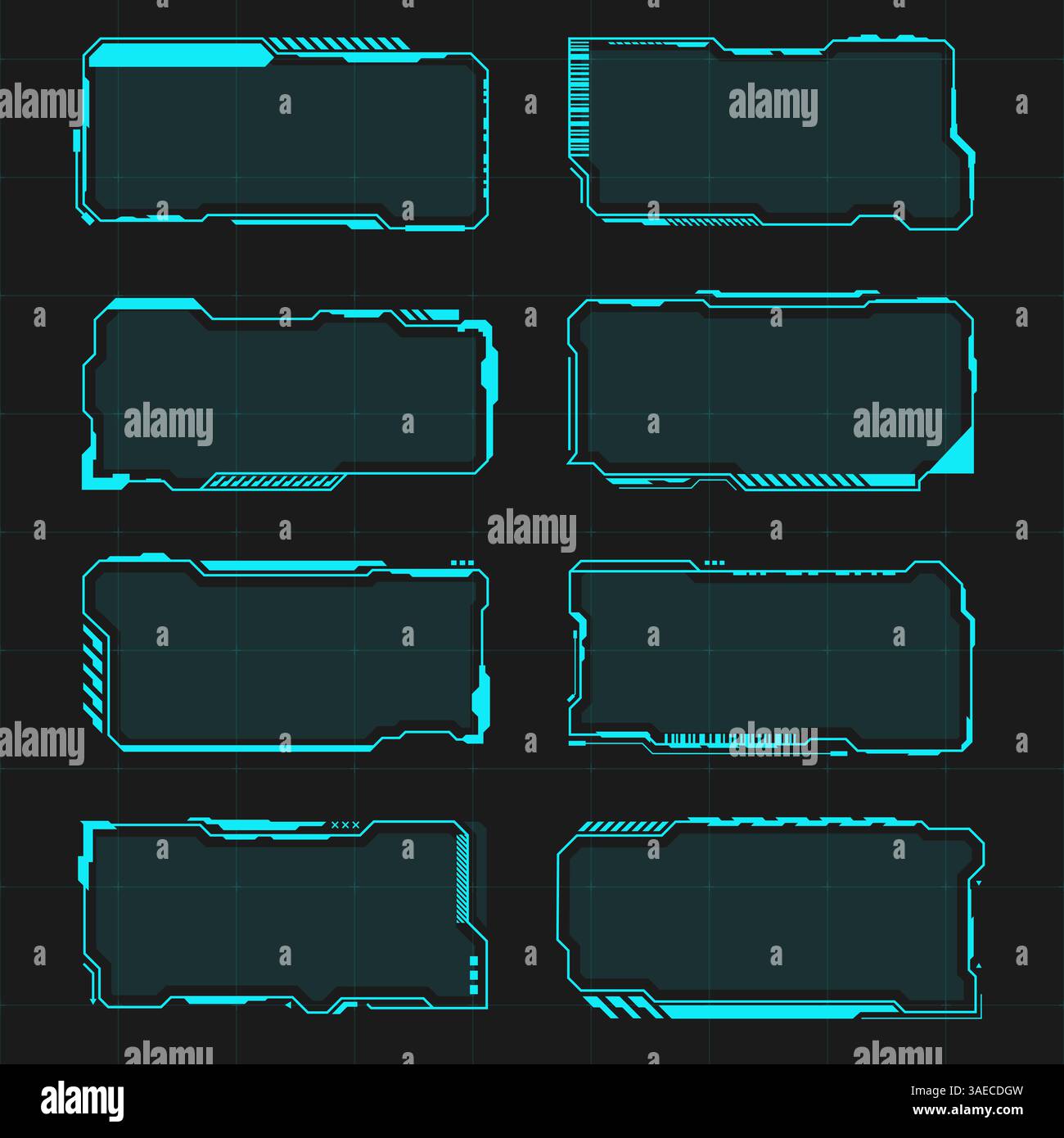 Infographic banners ui interface hi-res stock photography and images ...