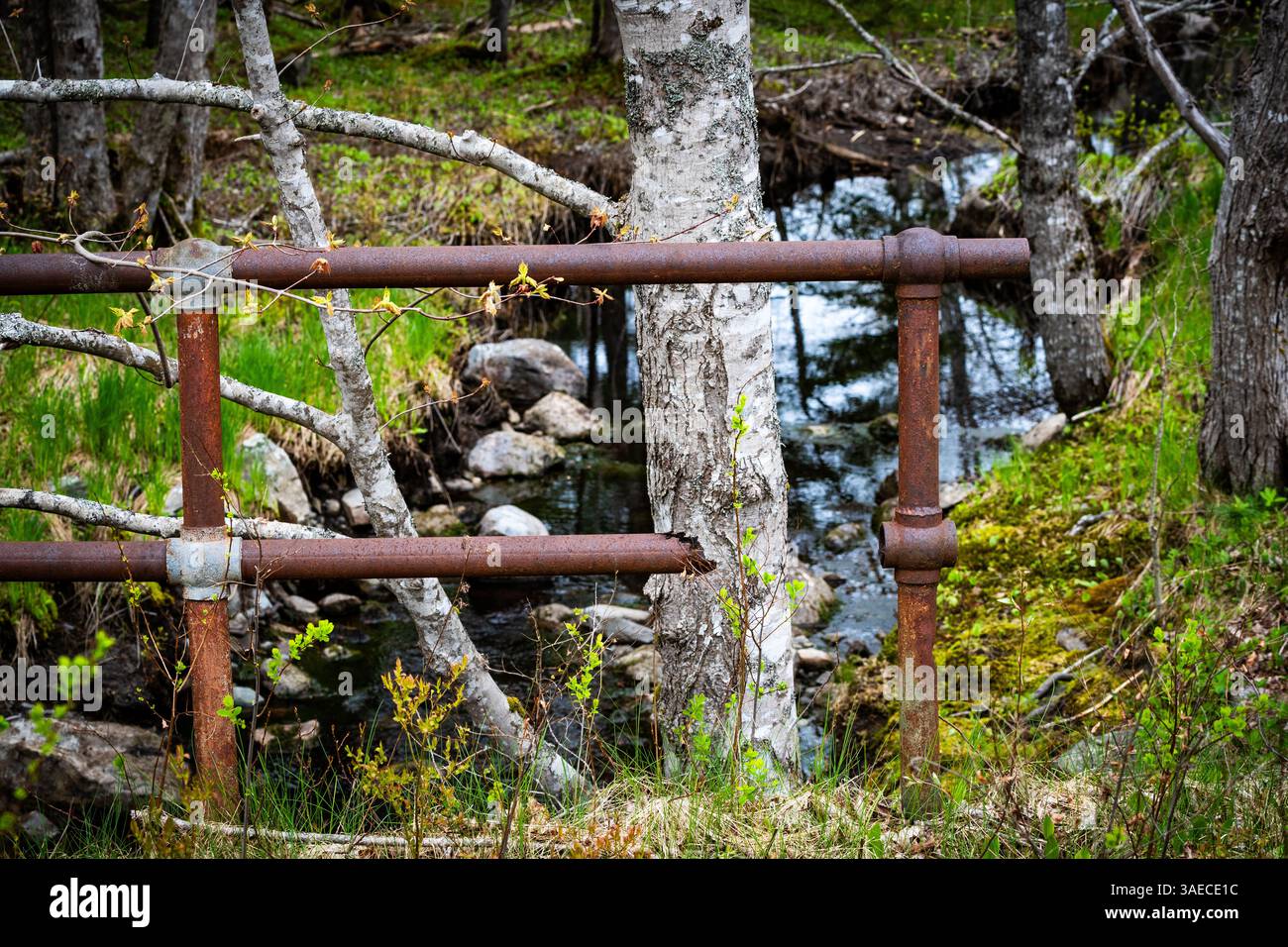 Rubble Railing Railing road hi-res stock photography and images - Alamy