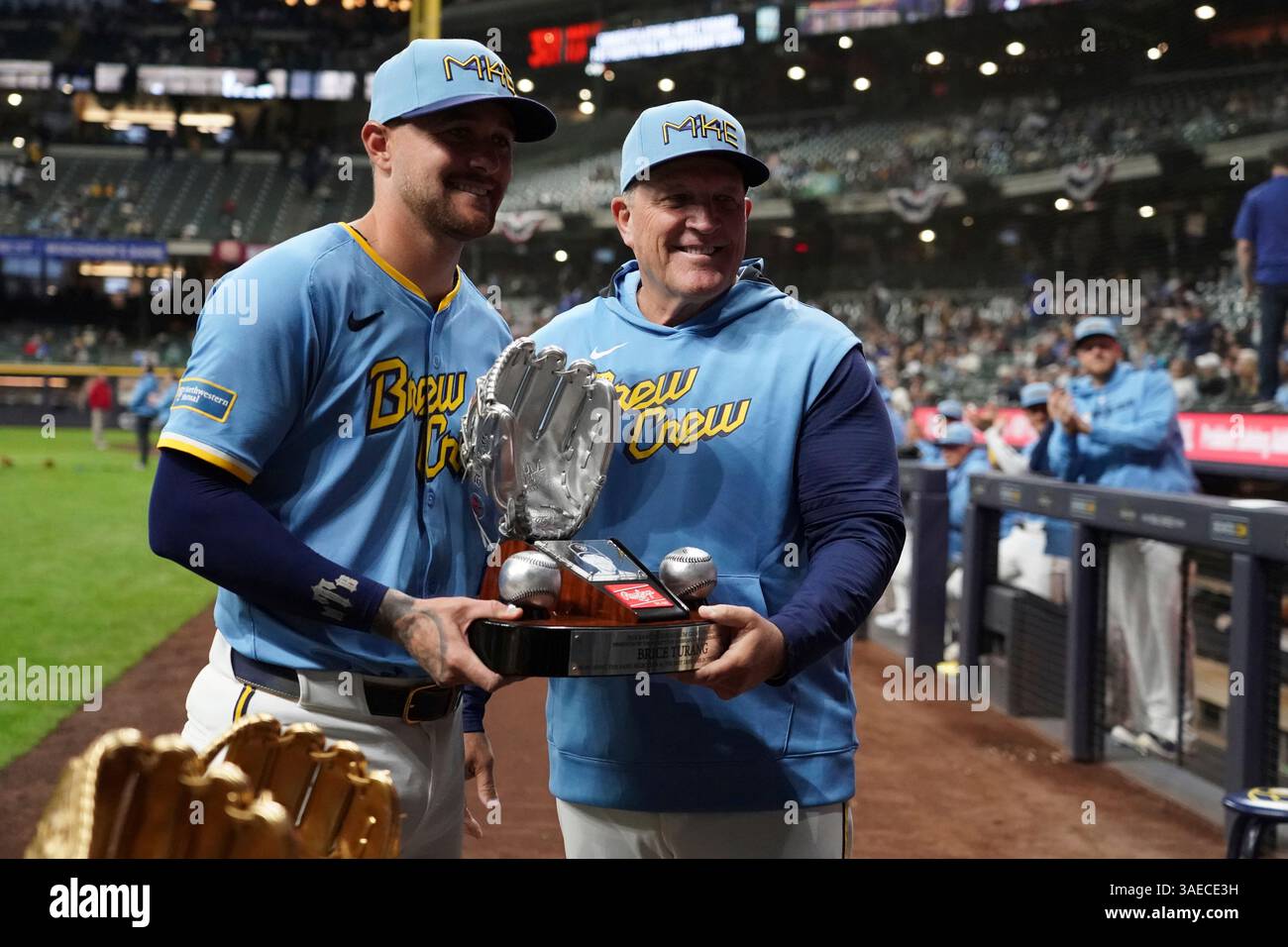 Brewers Star Brice Turang Struggles Ahead of NLDS Game 4 Brewers Star Brice Turang Struggles Ahead of NLDS Game 4