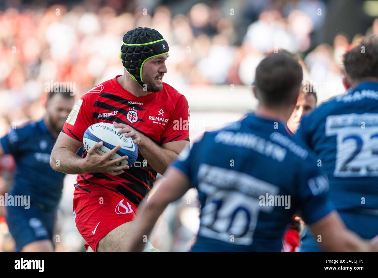 Clement Verge of Toulouse during the Champions Cup, round of 16 rugby ...