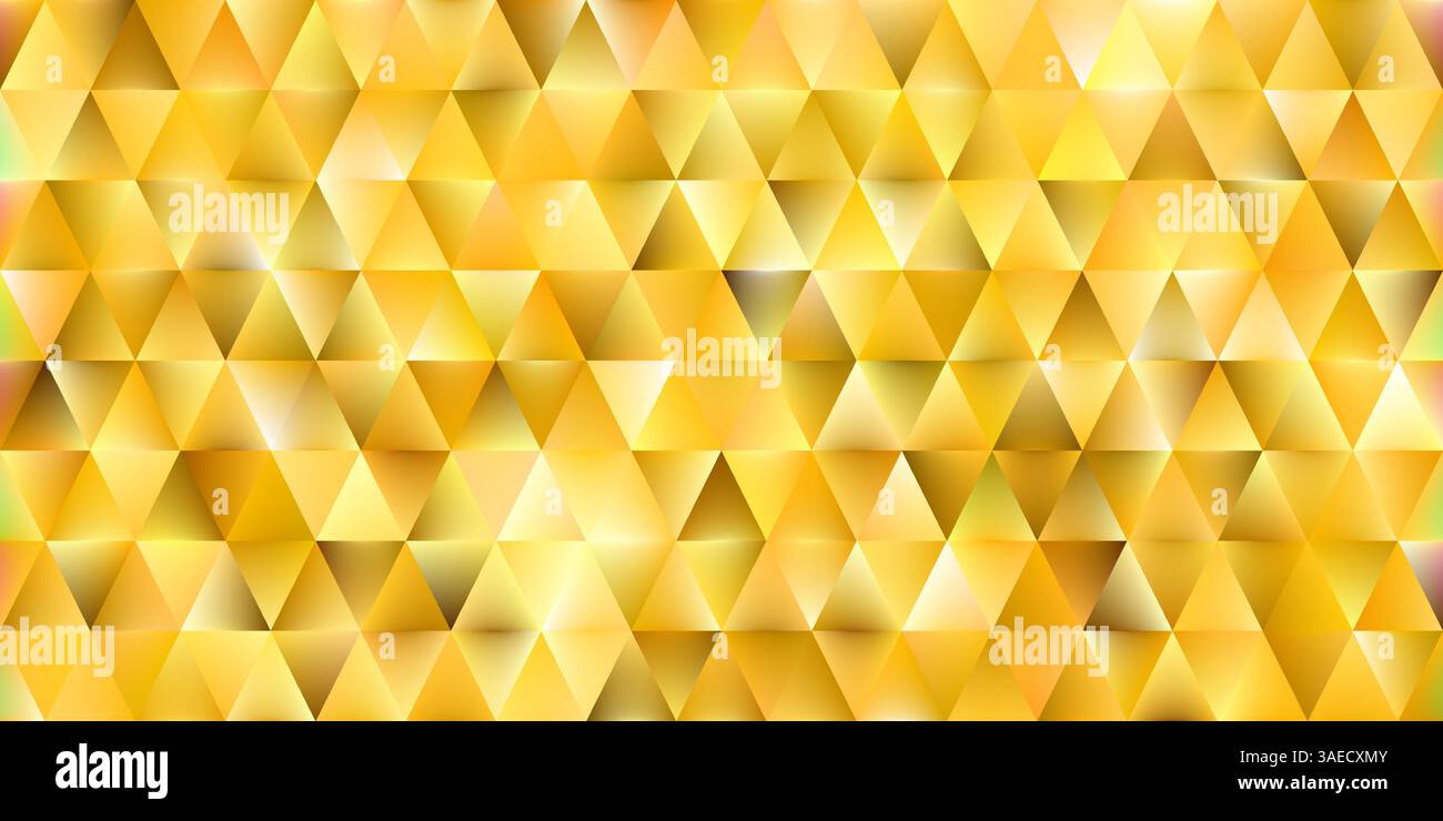 Glowing gold abstract background with diamond shaped gradient Stock ...