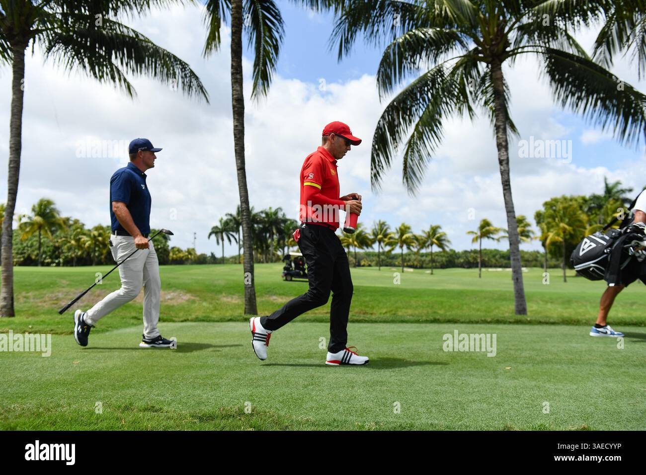 Doral, USA. 06th Apr, 2025. Sergio Garcia, Captain of the Fireballs GC ...