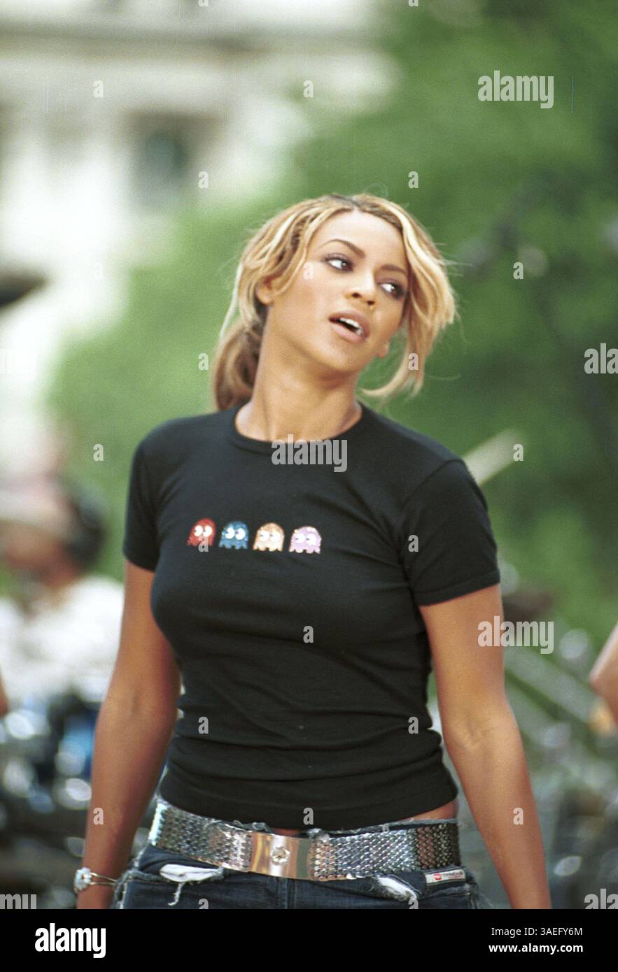 June 6, 2001 - New York, NY, U.S. - Destiny's Child BEYONCE KNOWLES ...