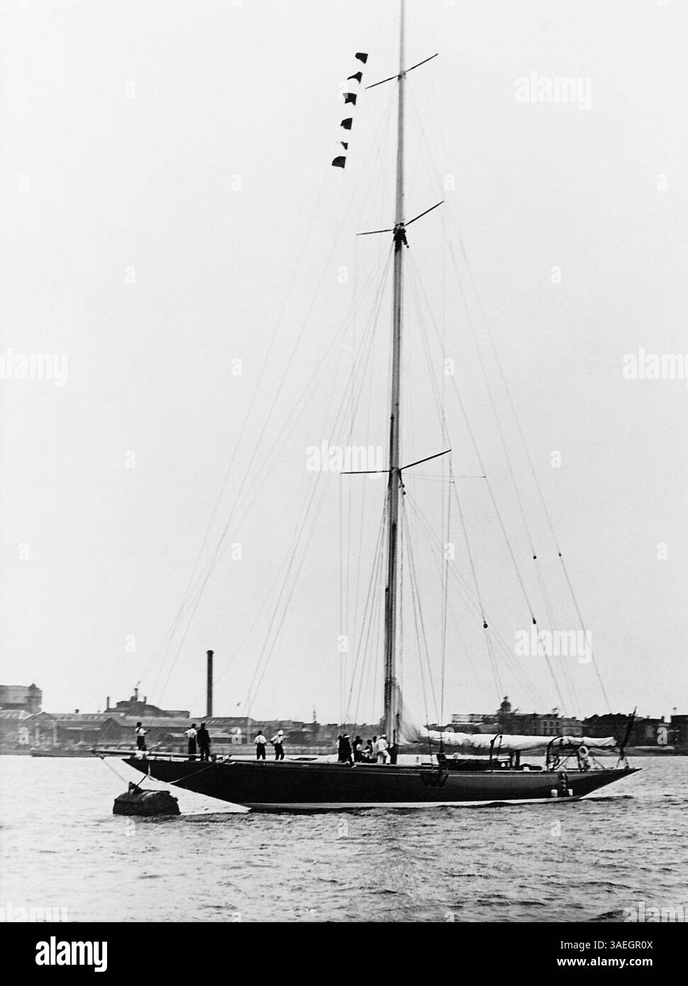 AJXNETPHOTO. 1934. GOSPORT, ENGLAND. - AMERICA'S CUP - J CLASS YACHT ...