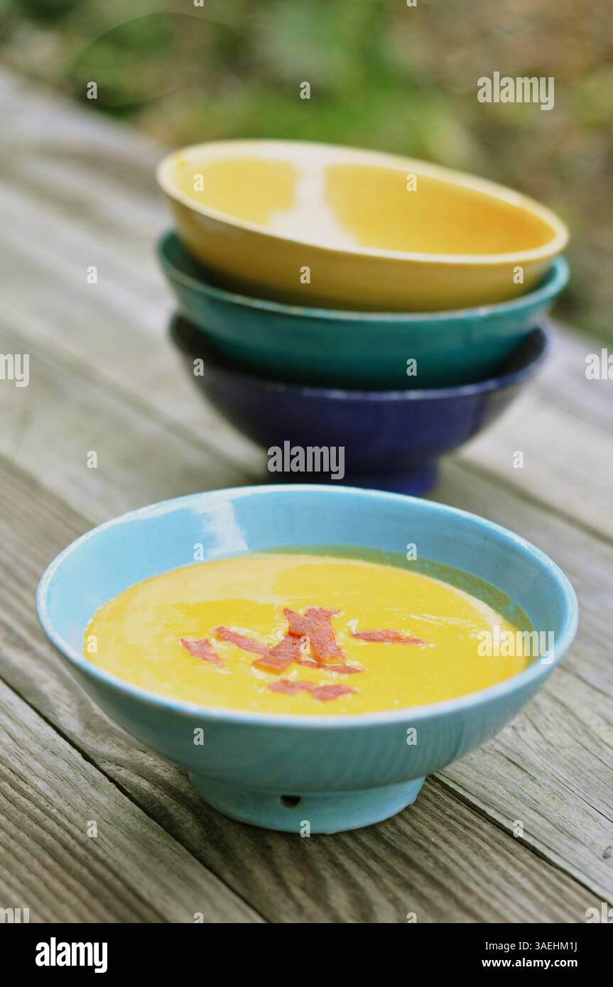 Nov. 21, 2011 - Fort Worth, TX, USA - Sweet, smoky, and with a chipotle kick, this soup's as easy to make as it is to eat. (Credit Image: © Ellise Pierce/Fort Worth Star-Telegram/MCT/ZUMAPRESS.com) Stock Photo