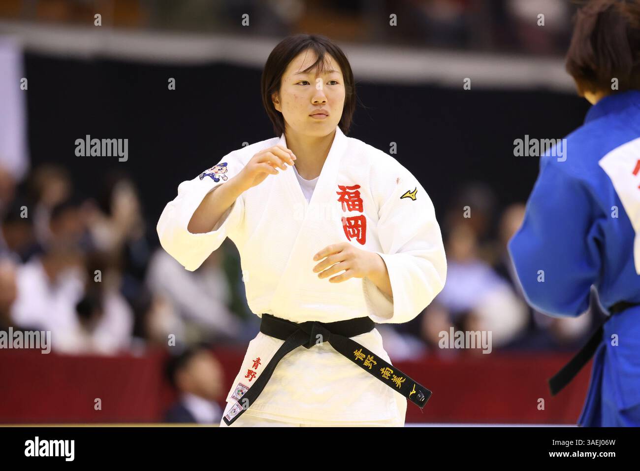 Nanami Aono of Fukuoka Police Wins All Japan Judo Selection Championship for Second Time