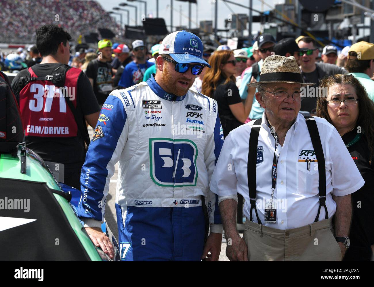 DARLINGTON, SC - APRIL 06: Chris Buescher (#17 RFK Racing Fifth Third ...