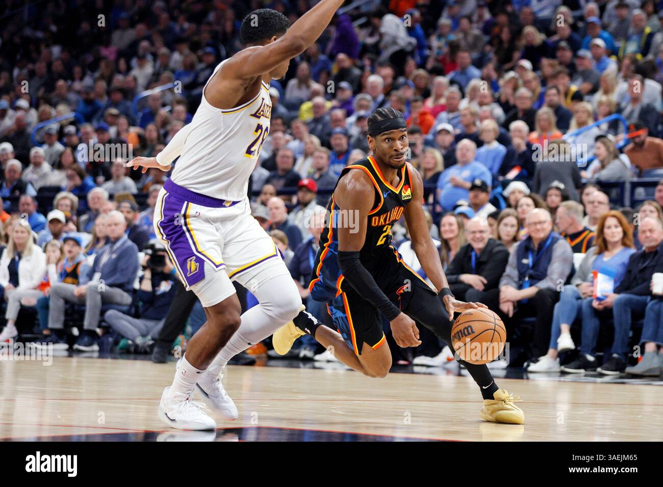 Thunder Dominates Lakers Rui Hachimura The Third Quarter Pivot