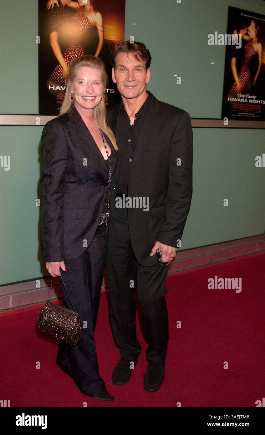 Actor patrick swayze 2004 hi-res stock photography and
