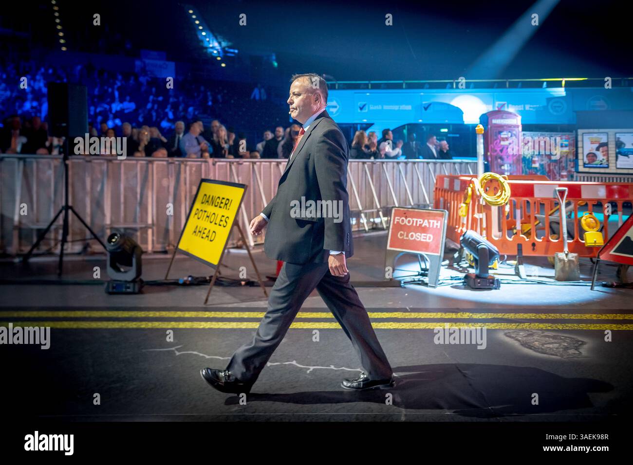 Pictured: Arron Banks. Reform UK mass rally in Birmingham aims to win ...