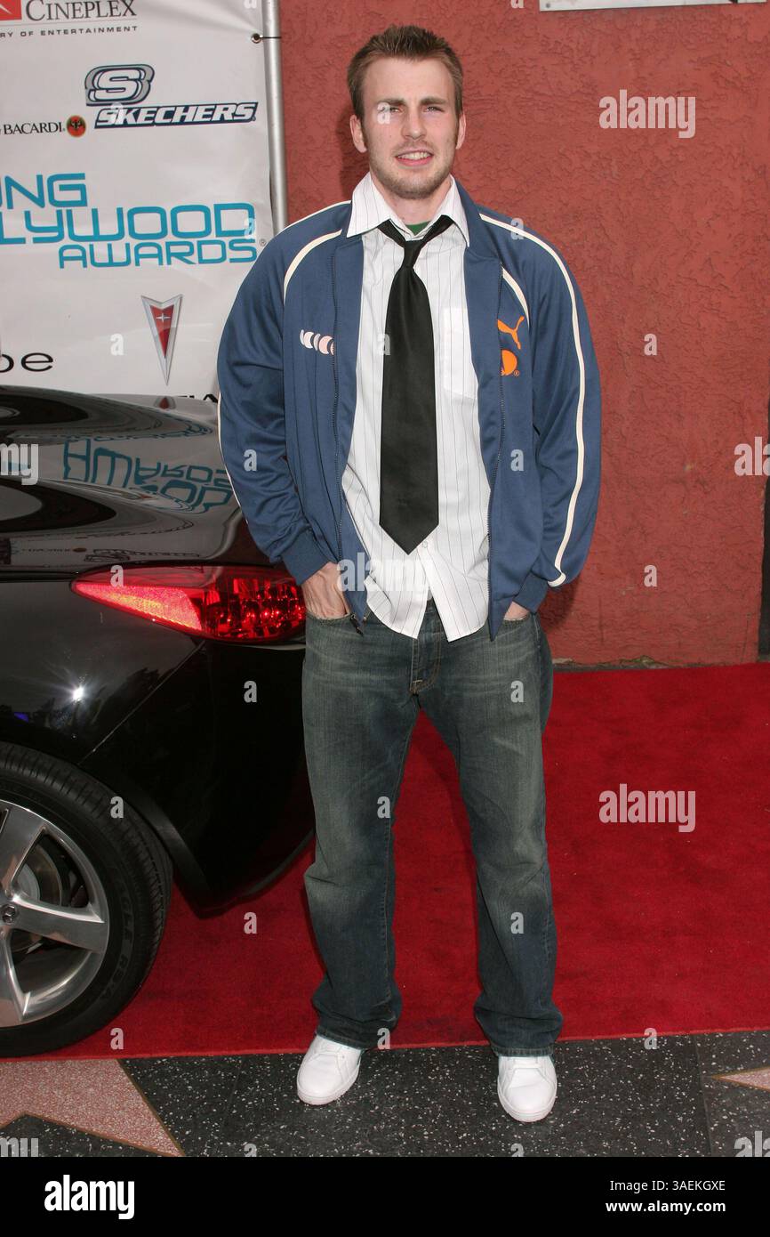 Young chris evans hi-res stock photography and images - Alamy