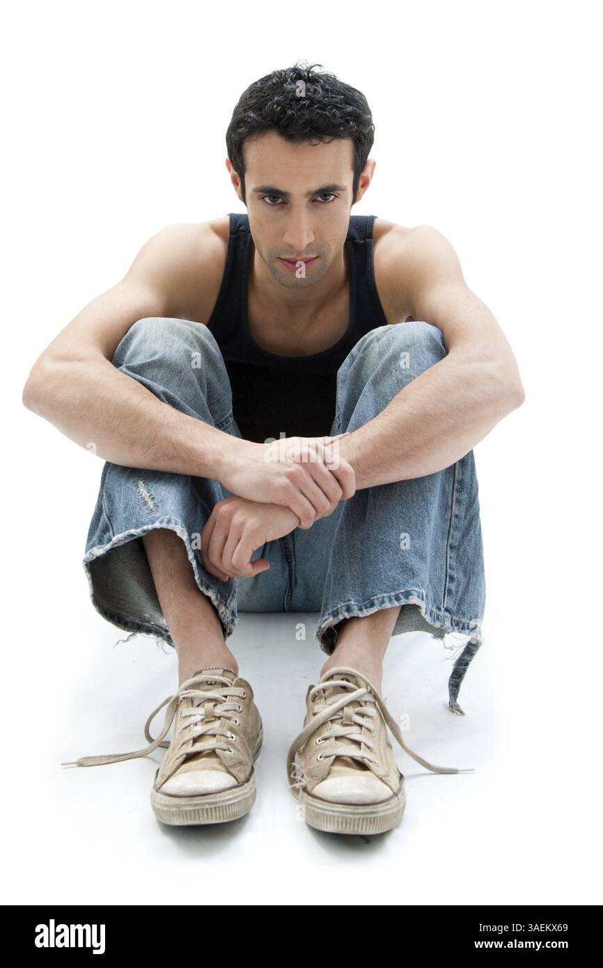 Man on knees cutout hi-res stock photography and images - Alamy