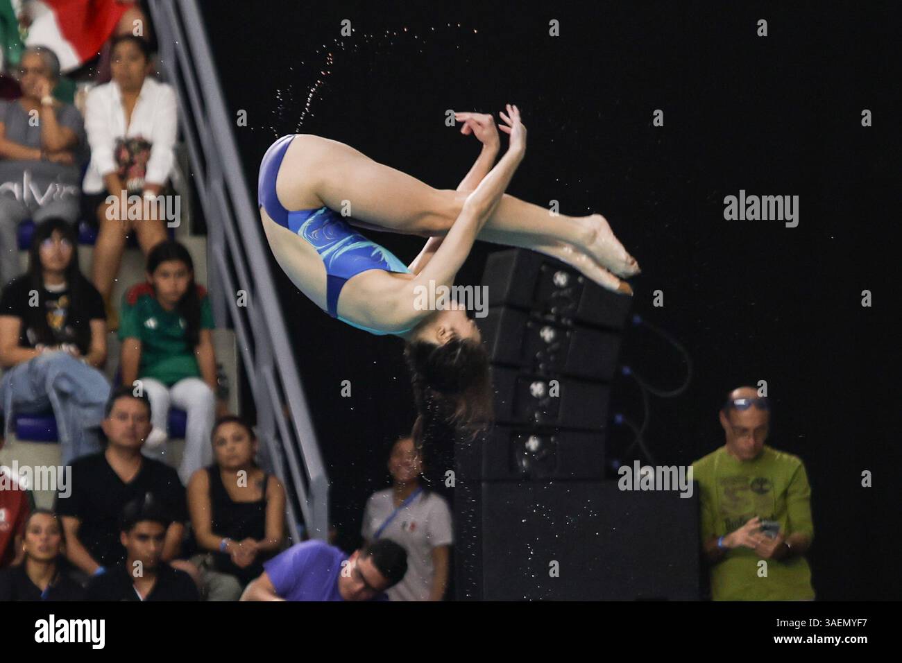 Guadalajara, Mexico. 6th Apr, 2025. Chen Jia of China competes during ...