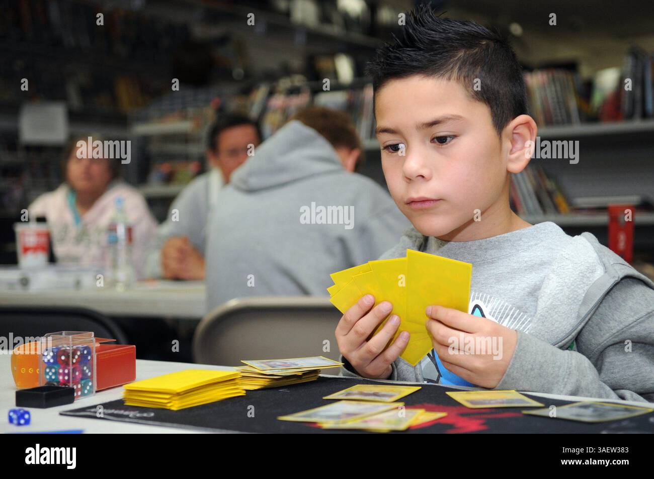 Pokemon cards hi-res stock photography and images - Alamy
