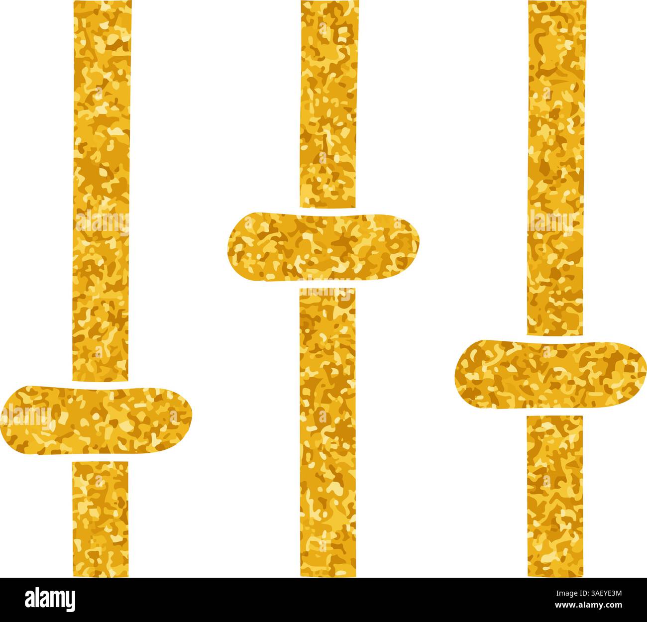 Setting drawing in gold color style Stock Vector Image & Art - Alamy