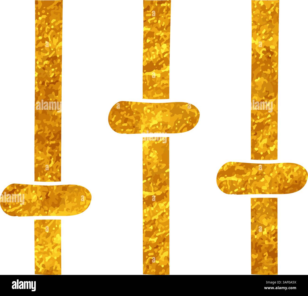 Setting drawing in gold color style Stock Vector Image & Art - Alamy