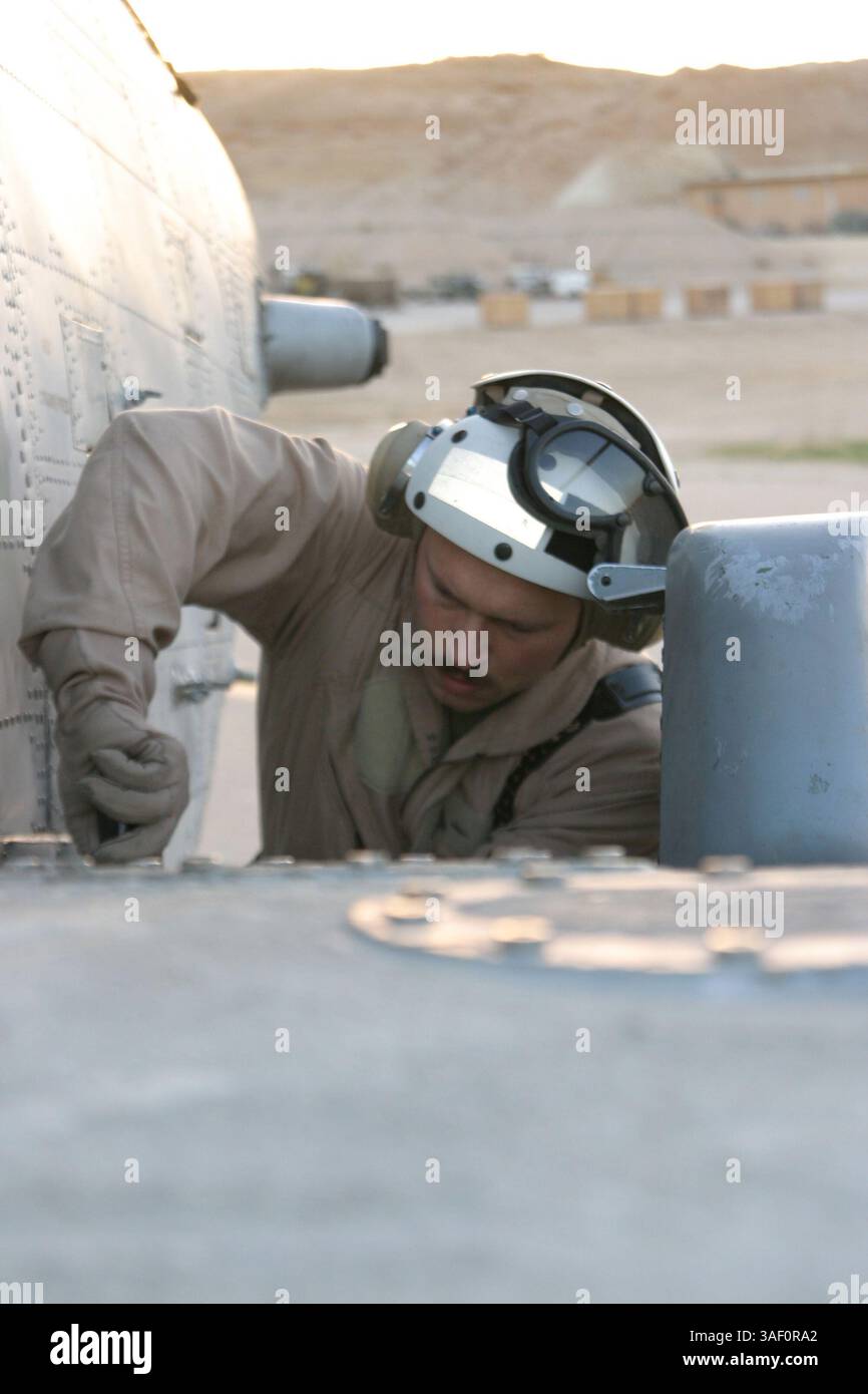 Mar 01, 2005; Al Asad, Iraq; Master Sgt. LEONARD CAIRES, quality ...