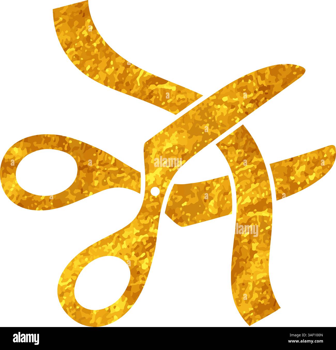 Grand opening gold scissors Stock Vector Images - Alamy