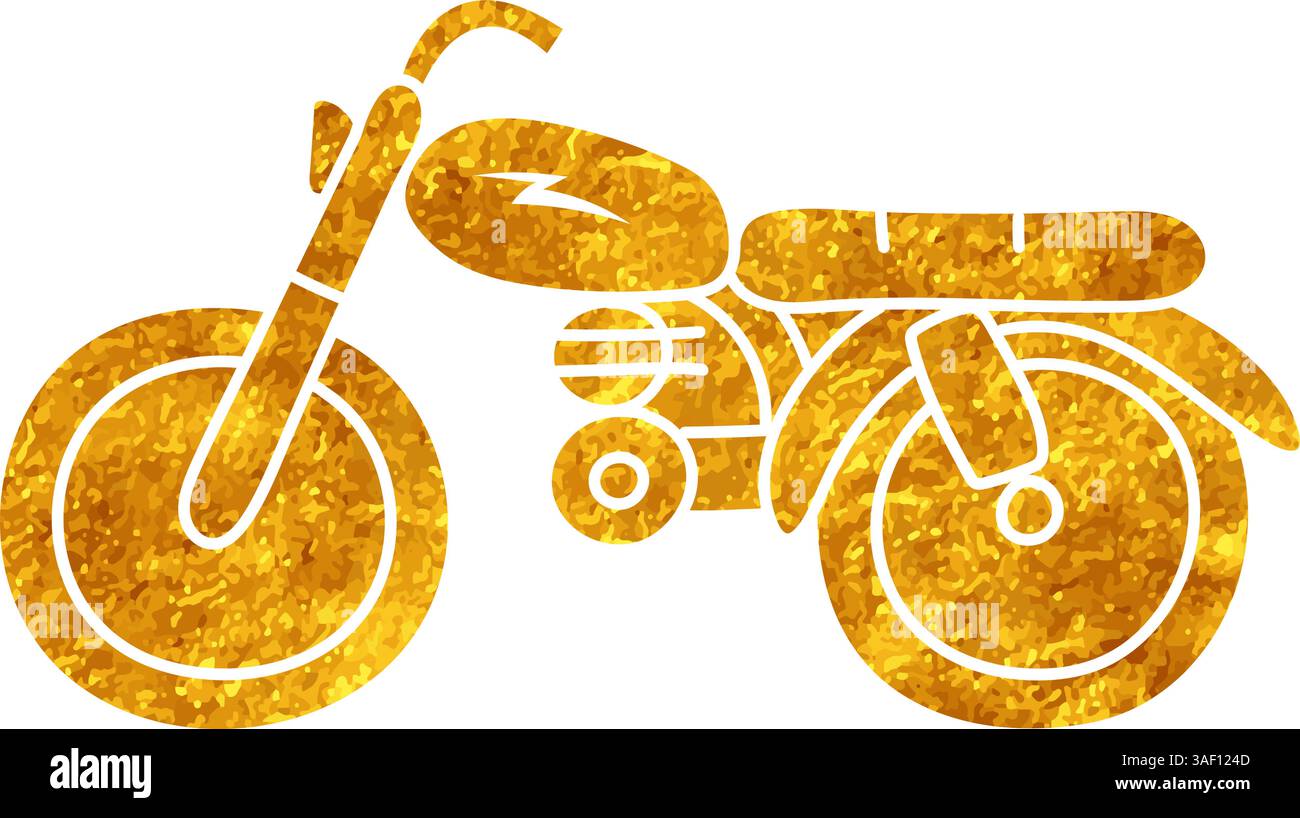 Document drawing in gold color style Stock Vector Image & Art - Alamy