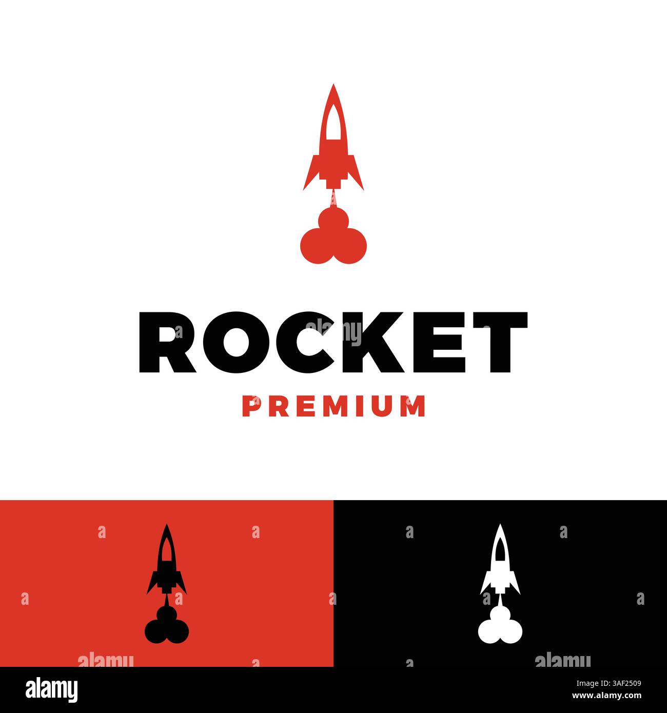 rocket icon vector logo template illustration design Stock Vector