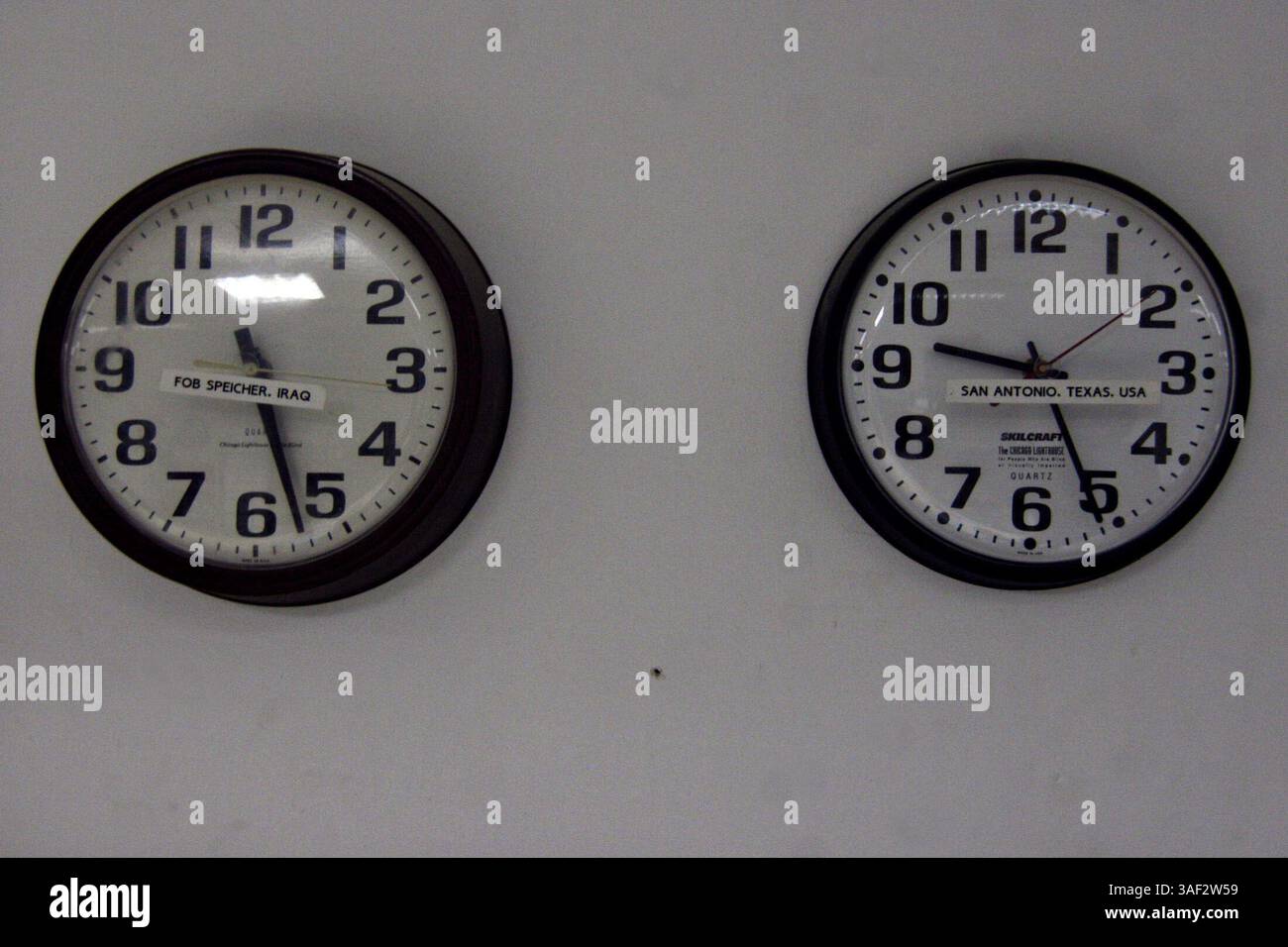 Iraq Clock 228th combat support hospital hi-res stock photography and images - Alamy