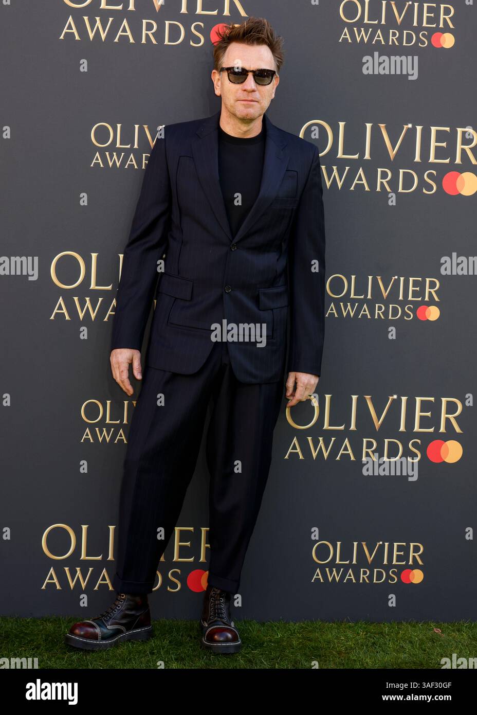 London, UK. 06th Apr, 2025. Ewan McGregor attends the Olivier Awards ...