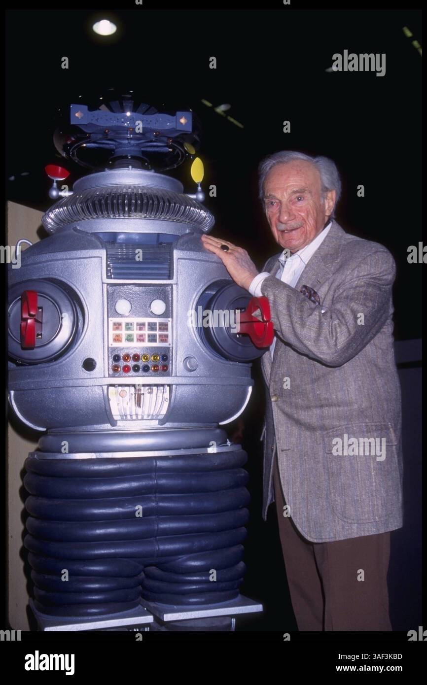 January 15, 1997; Hollywood, CA, USA; Actor JONATHAN HARRIS with 'The ...