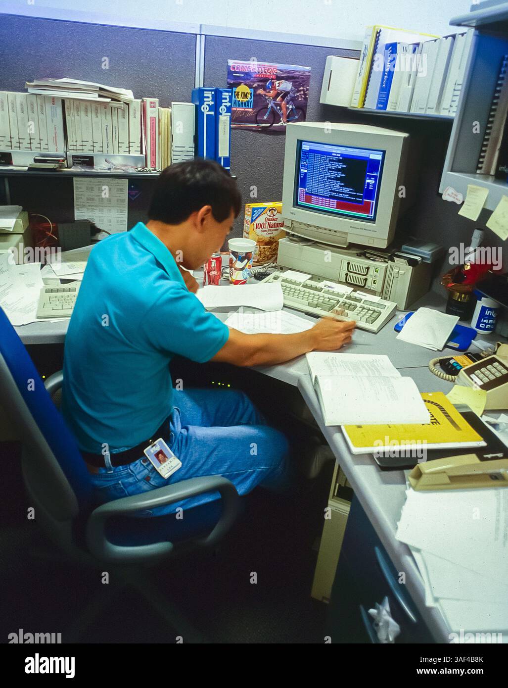 1990s office technology business hi-res stock photography and images ...