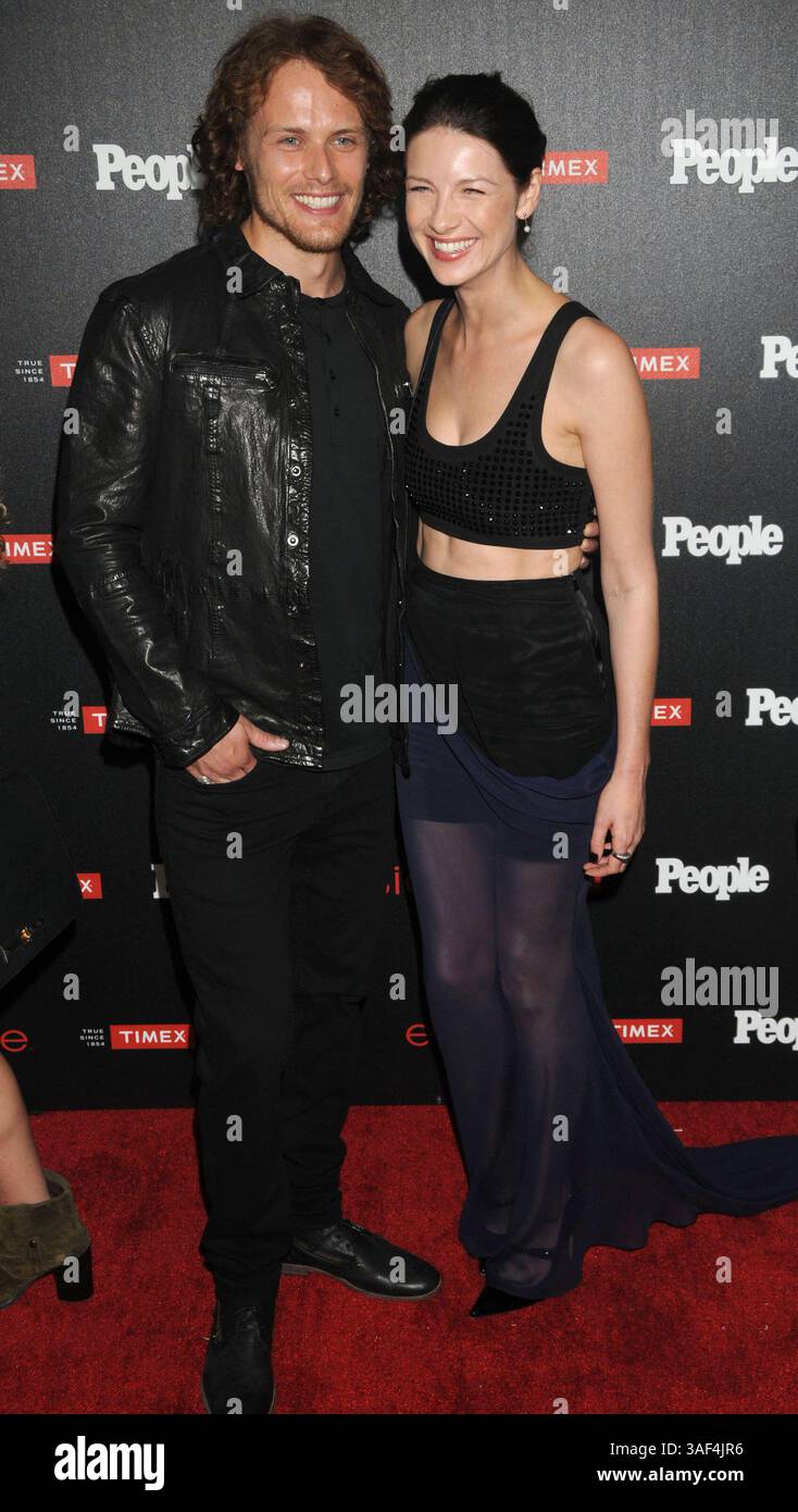 Sam Heughan, Caitriona Balfe at People Magazine's 'One To Watch' Party ...
