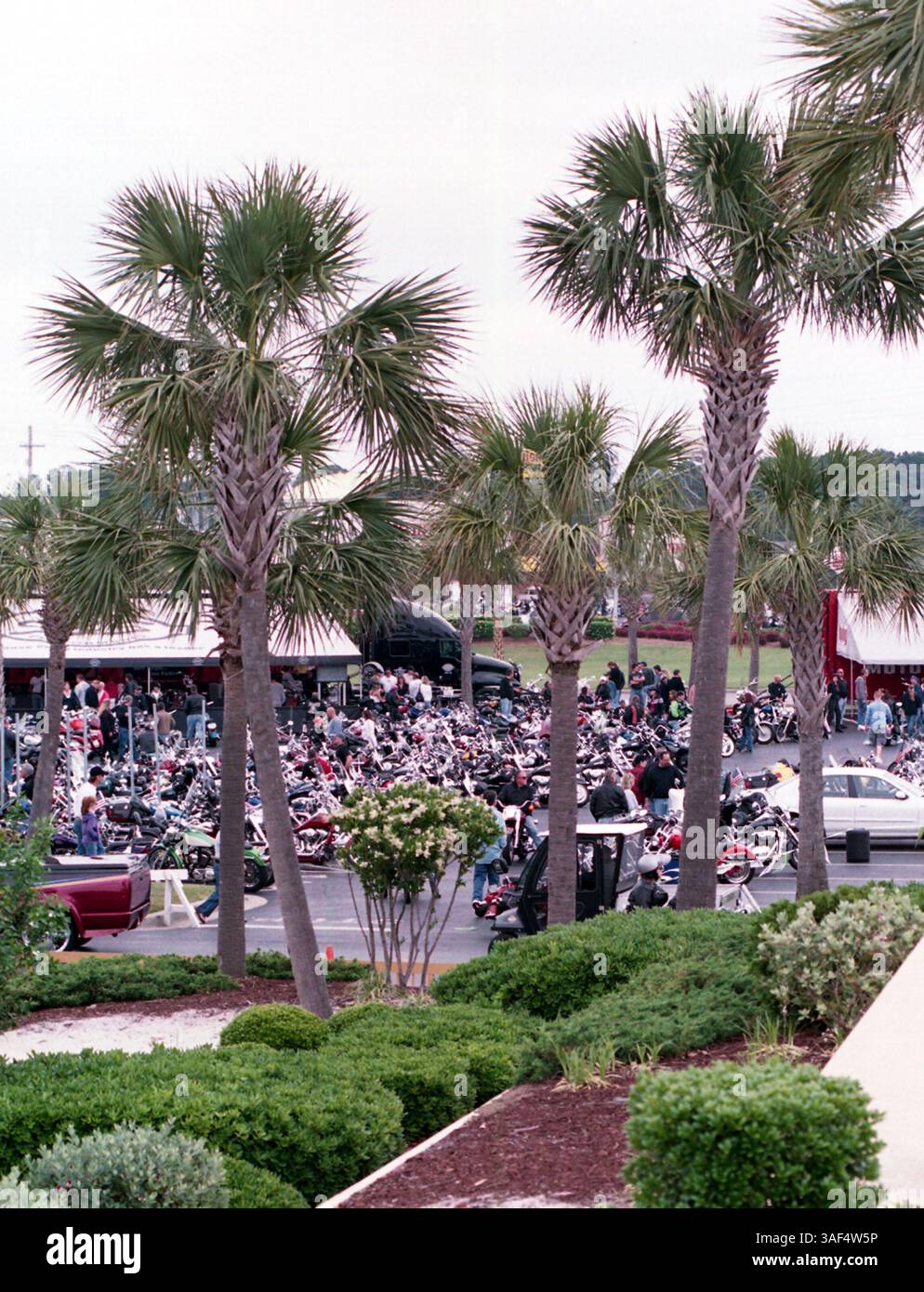 May 21, 2005; Myrtle Beach, SC, USA; Motorcycle fans from around 