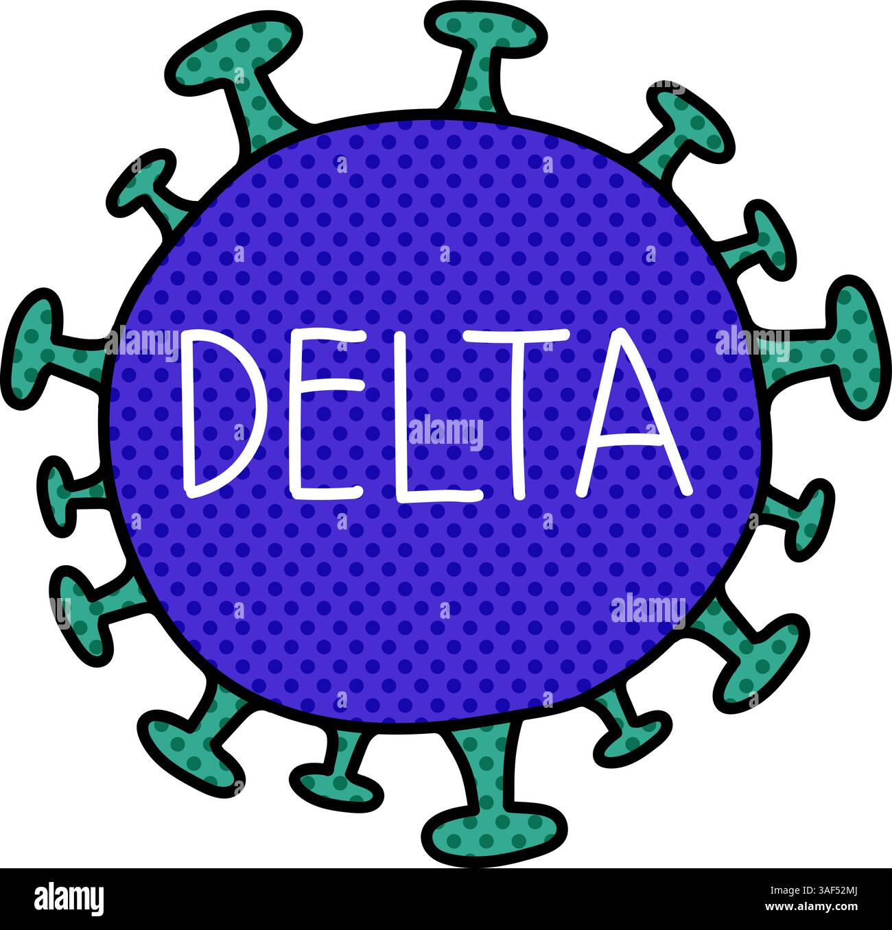 dentist halftone hand drawn color vector illustration Stock Vector