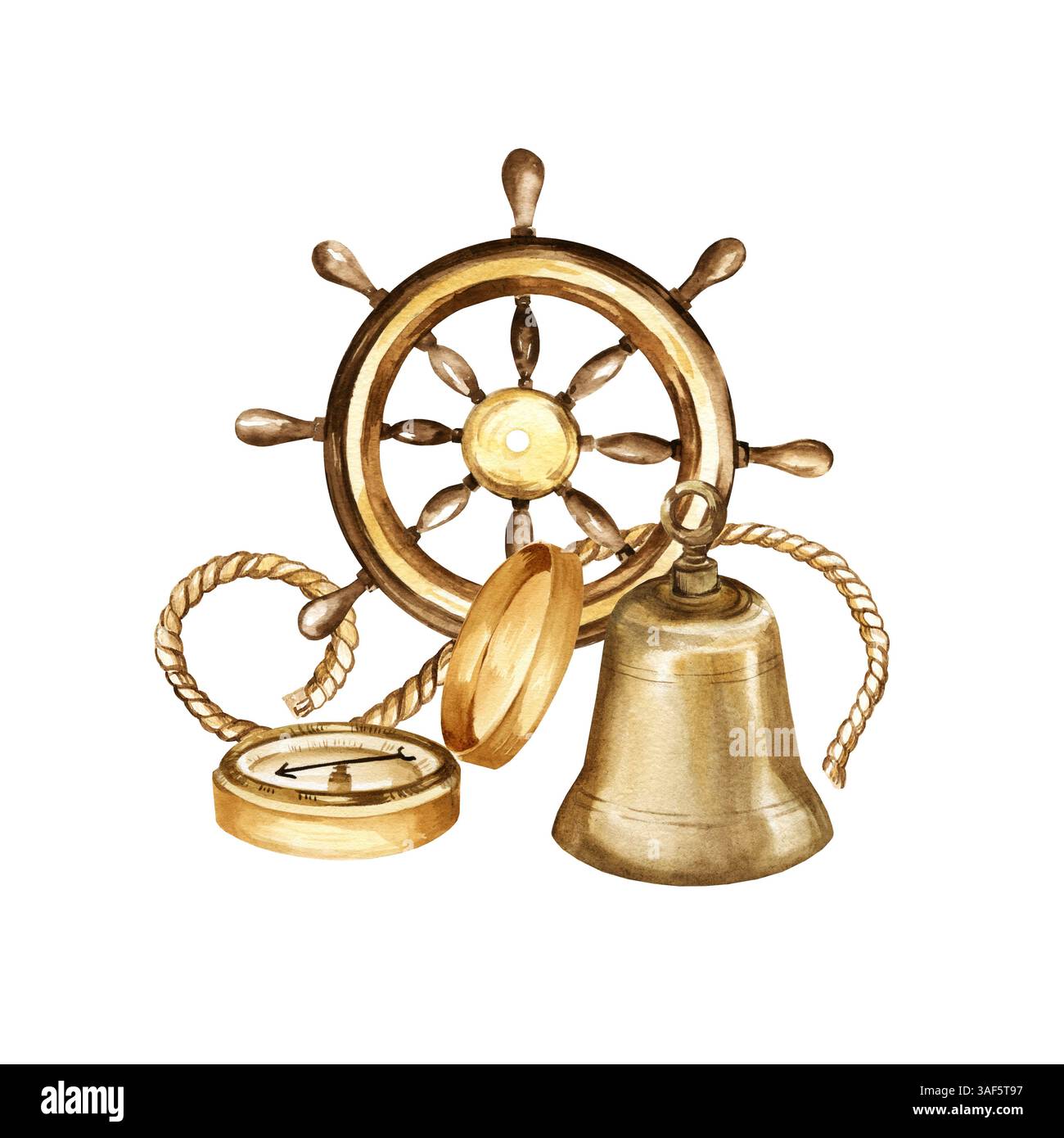 Bell rope and wheel Cut Out Stock Images & Pictures - Alamy