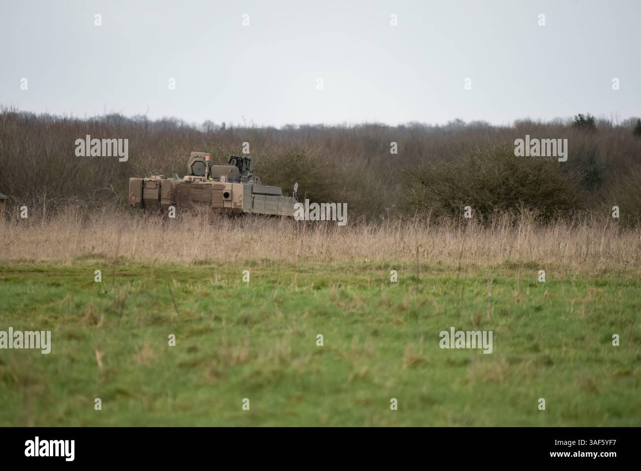British army General Dynamics Ajax tank; (turreted, reconnaissance and ...