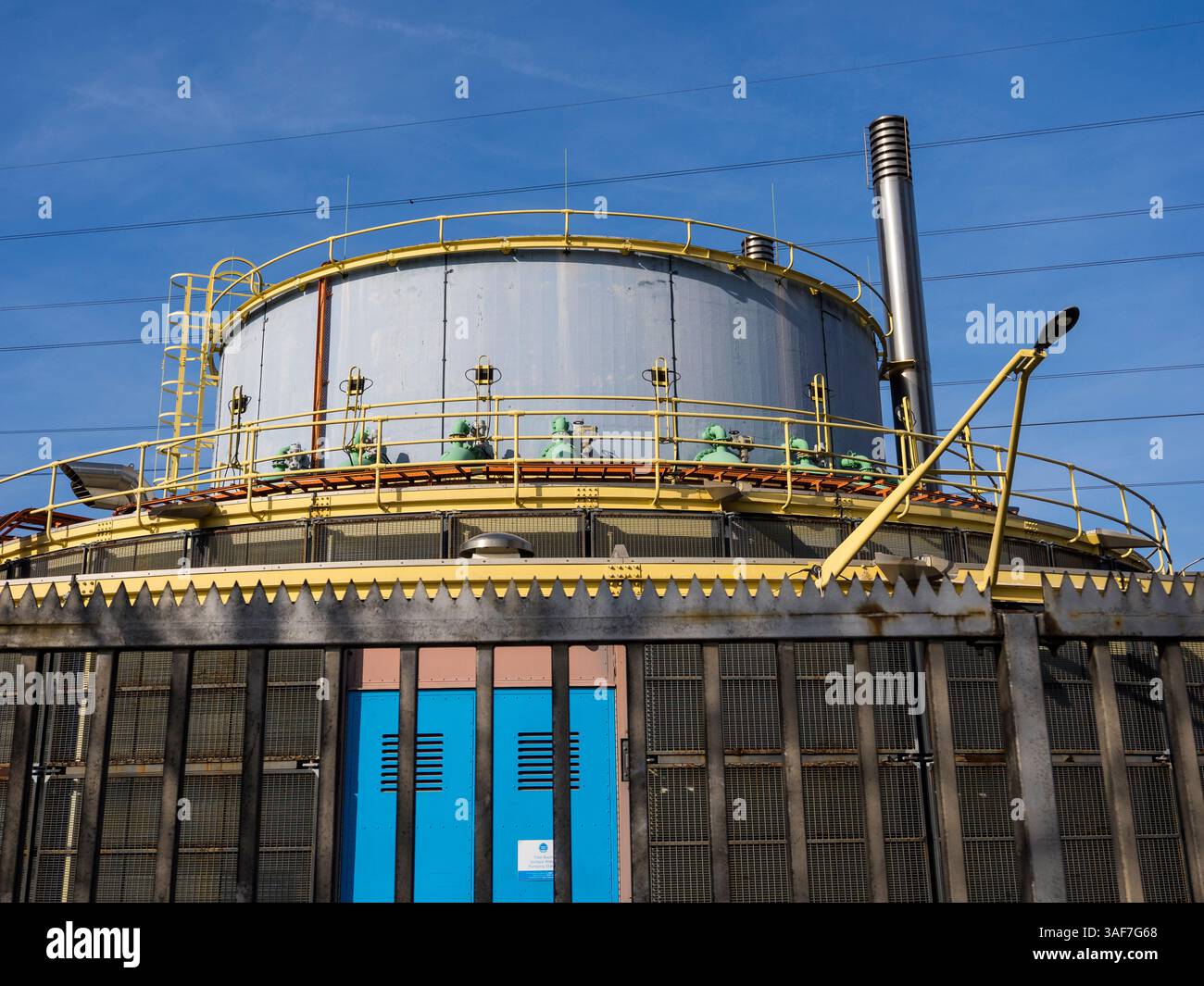 Tidal Basin Surface Water Pumping Station, Docklands, London, England, UK, GB. Stock Photo