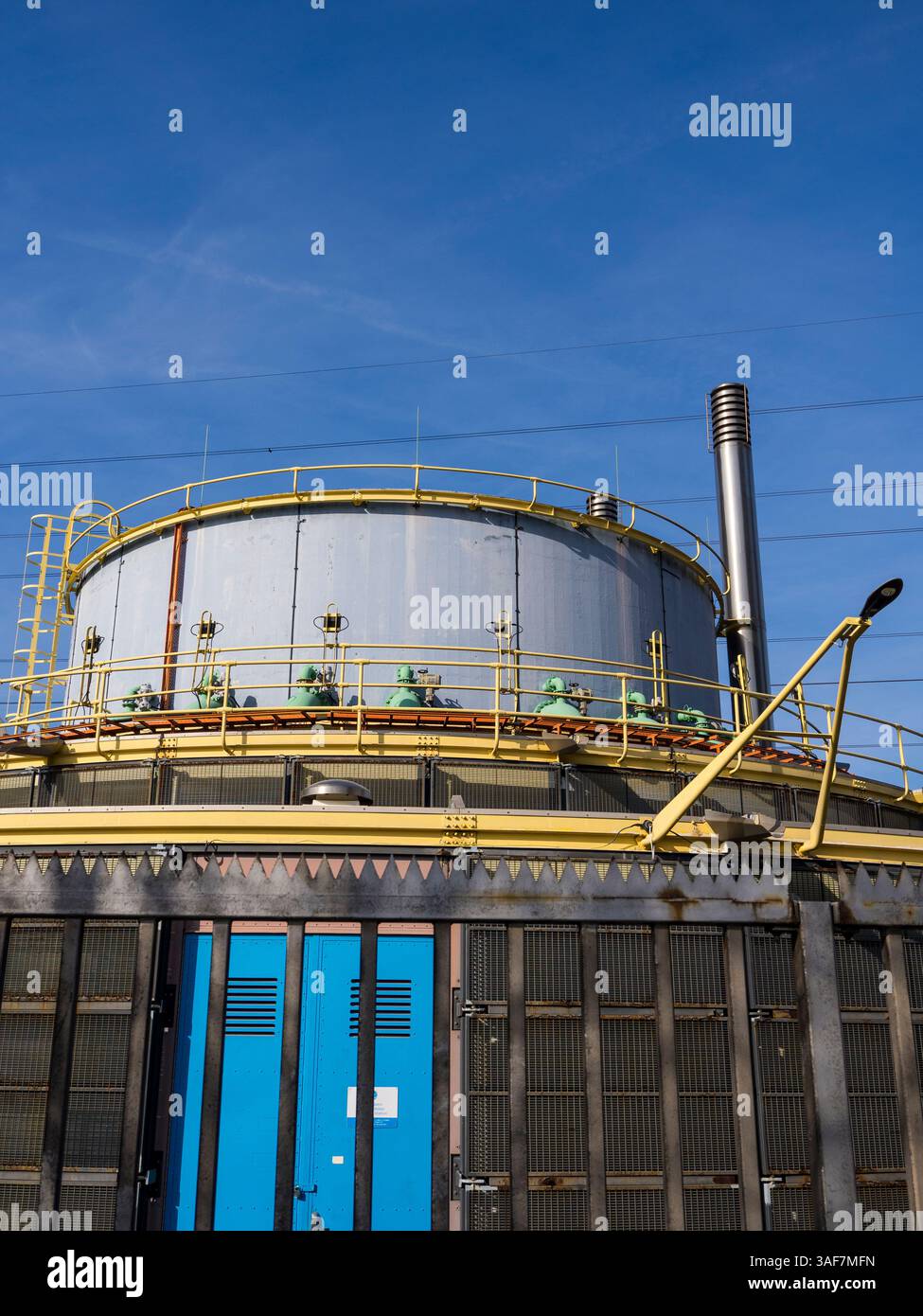 Tidal Basin Surface Water Pumping Station, Docklands, London, England, UK, GB. Stock Photo