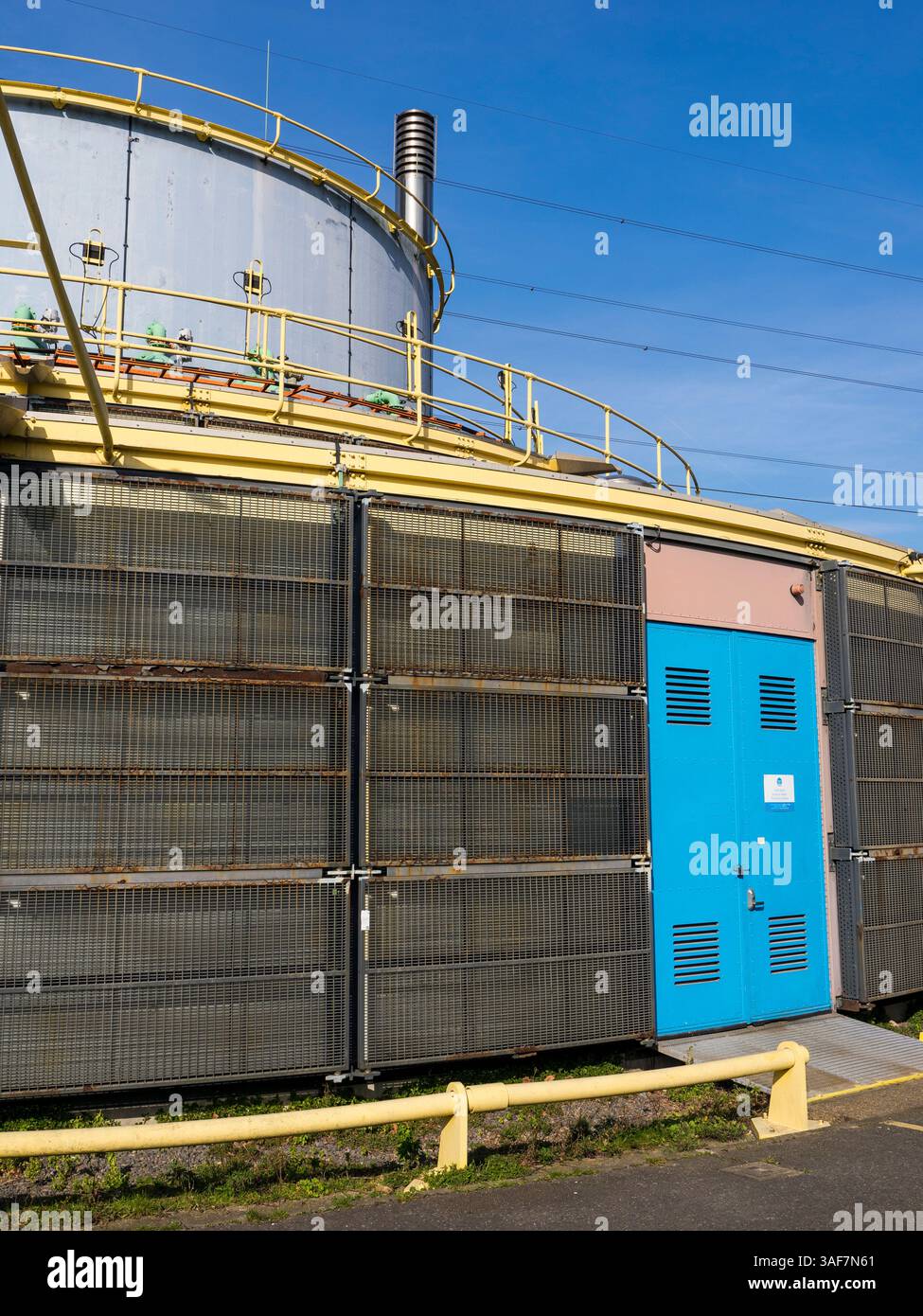 Tidal Basin Surface Water Pumping Station, Docklands, London, England, UK, GB. Stock Photo