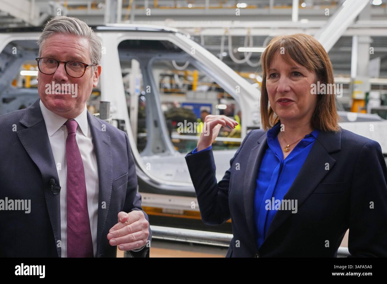 Prime Minister Sir Keir Starmer and Chancellor of the Exchequer Rachel ...