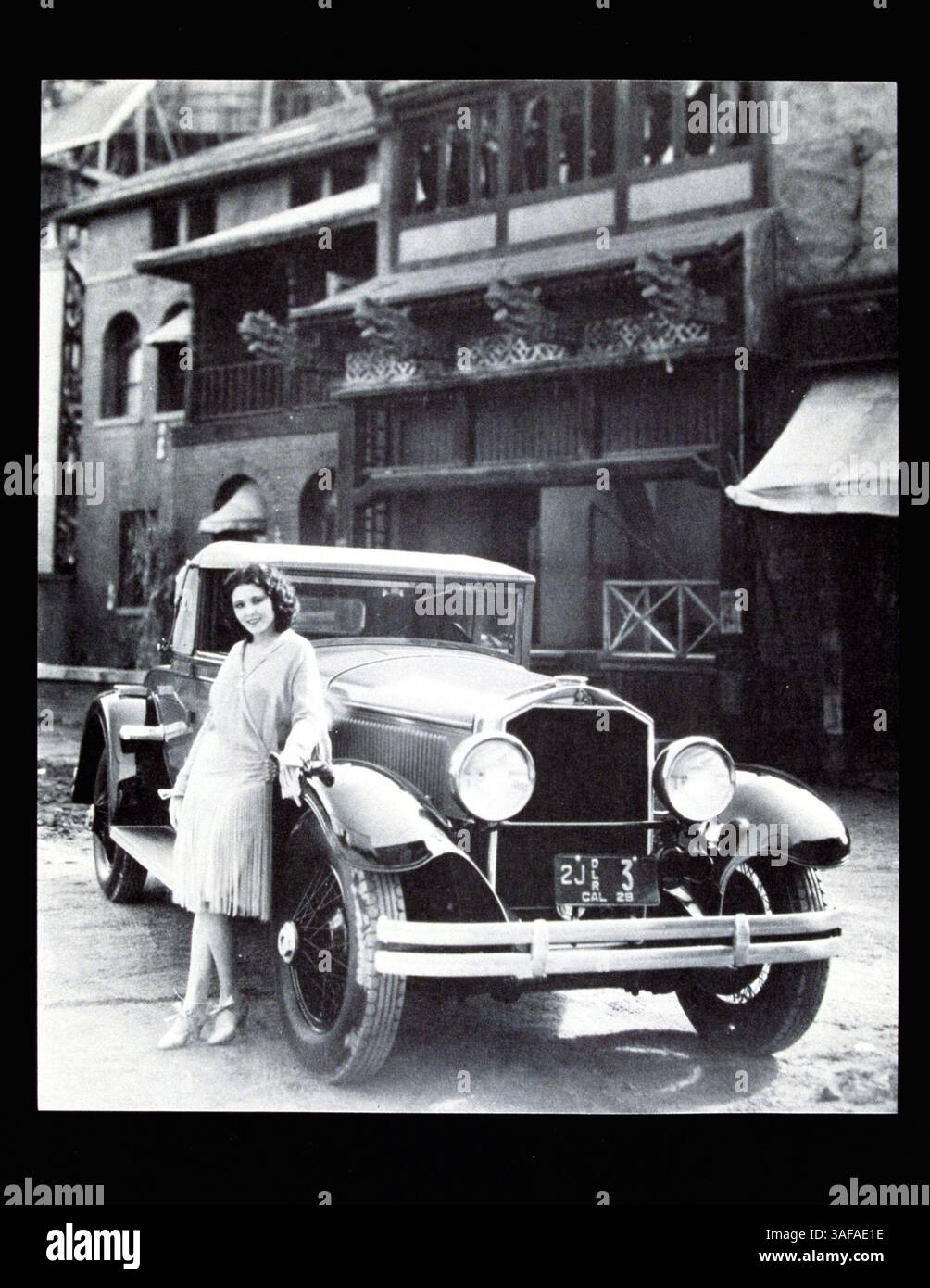 1929, Pictured: CONVERTIBLE, LILLIAN ROTH, STEARNS-KNIGHT. (Credit ...