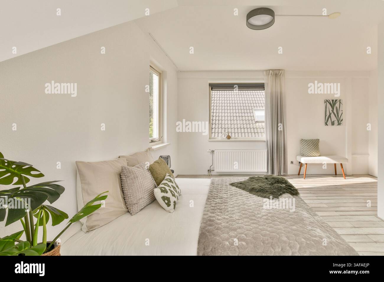 Picture of Bright interior space showcasing large windows that invite natural ...