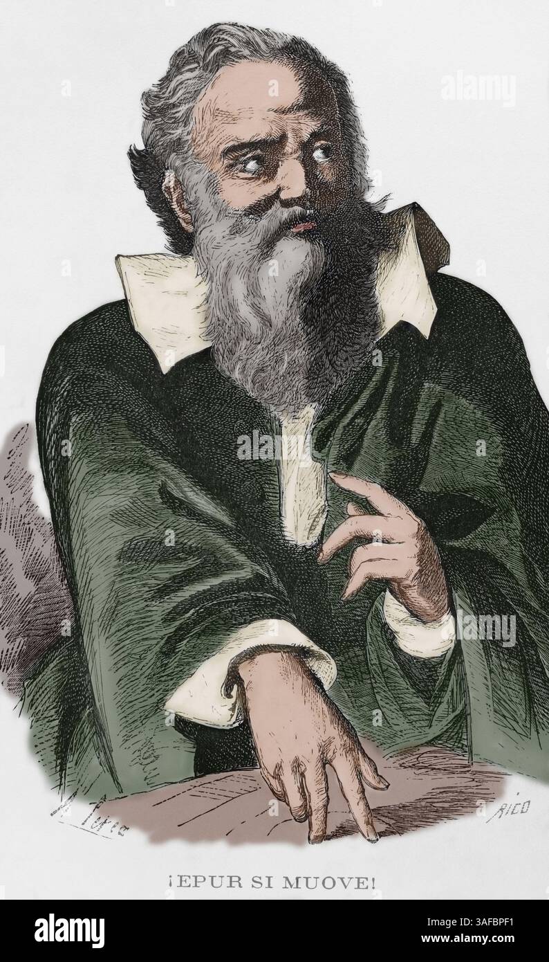 Galileo Galilei (1564-1642). Italian astronomer, mathematician and ...